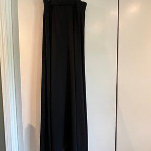 NWT Kay Unger Black Ball Skirt